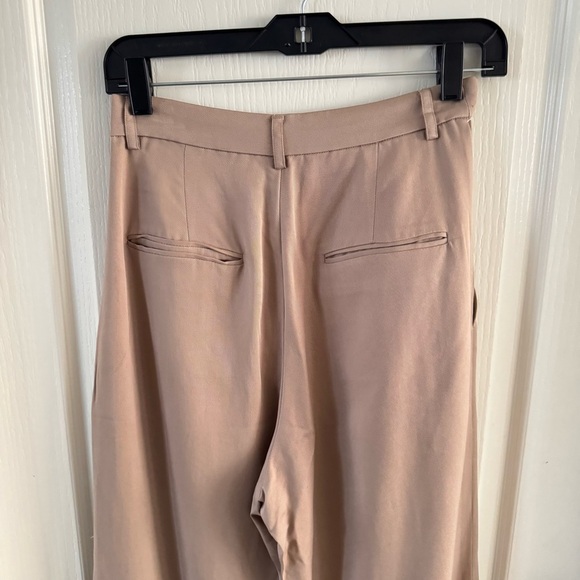 REFORMATION Mason High Waist Wide Leg Trouser - Picture 8 of 9